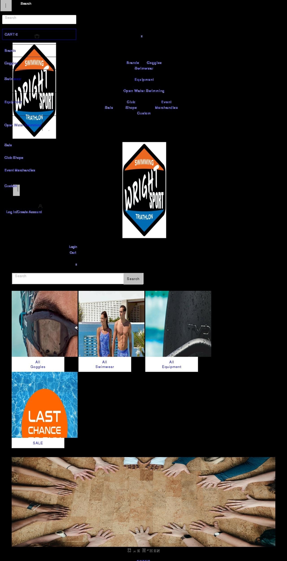 wrightsport.co.uk shopify website screenshot