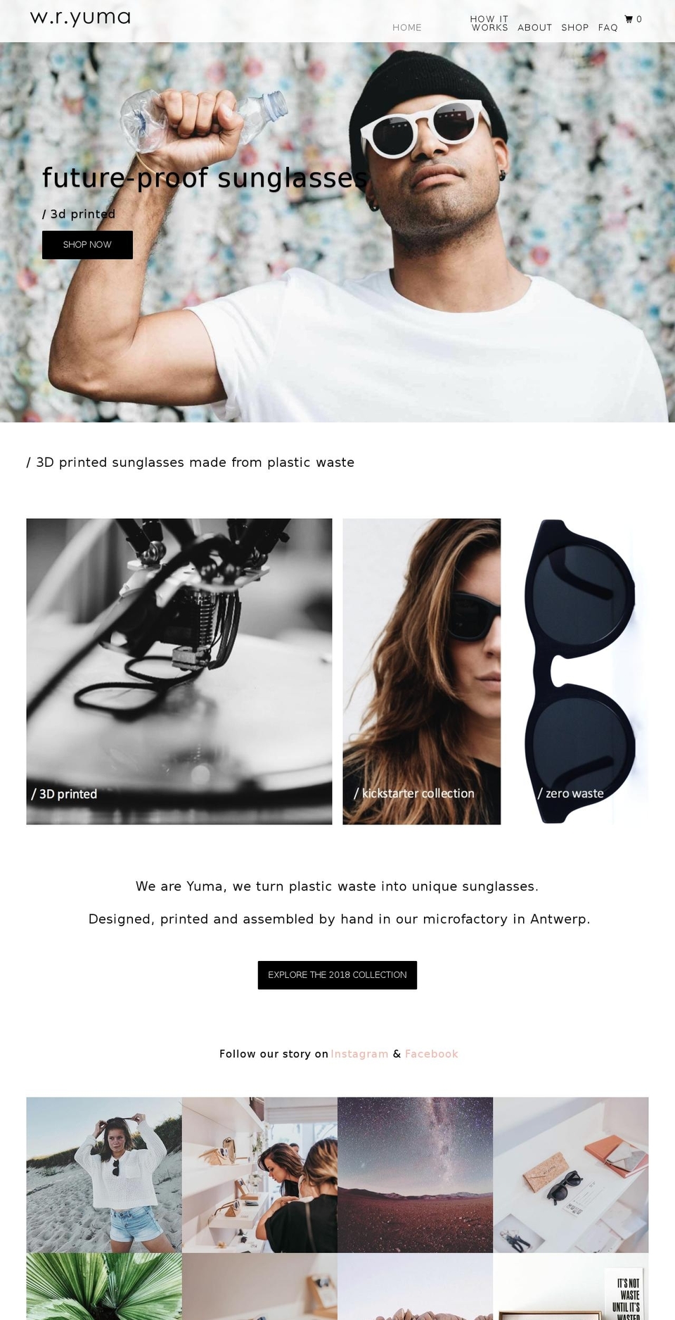 wryuma.com shopify website screenshot
