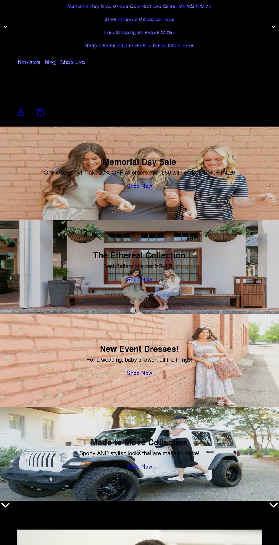 wscevents.com shopify website screenshot