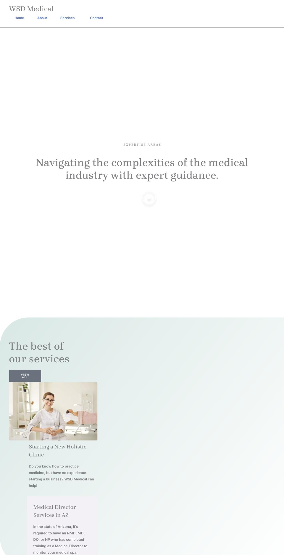 wsdmedical.com shopify website screenshot
