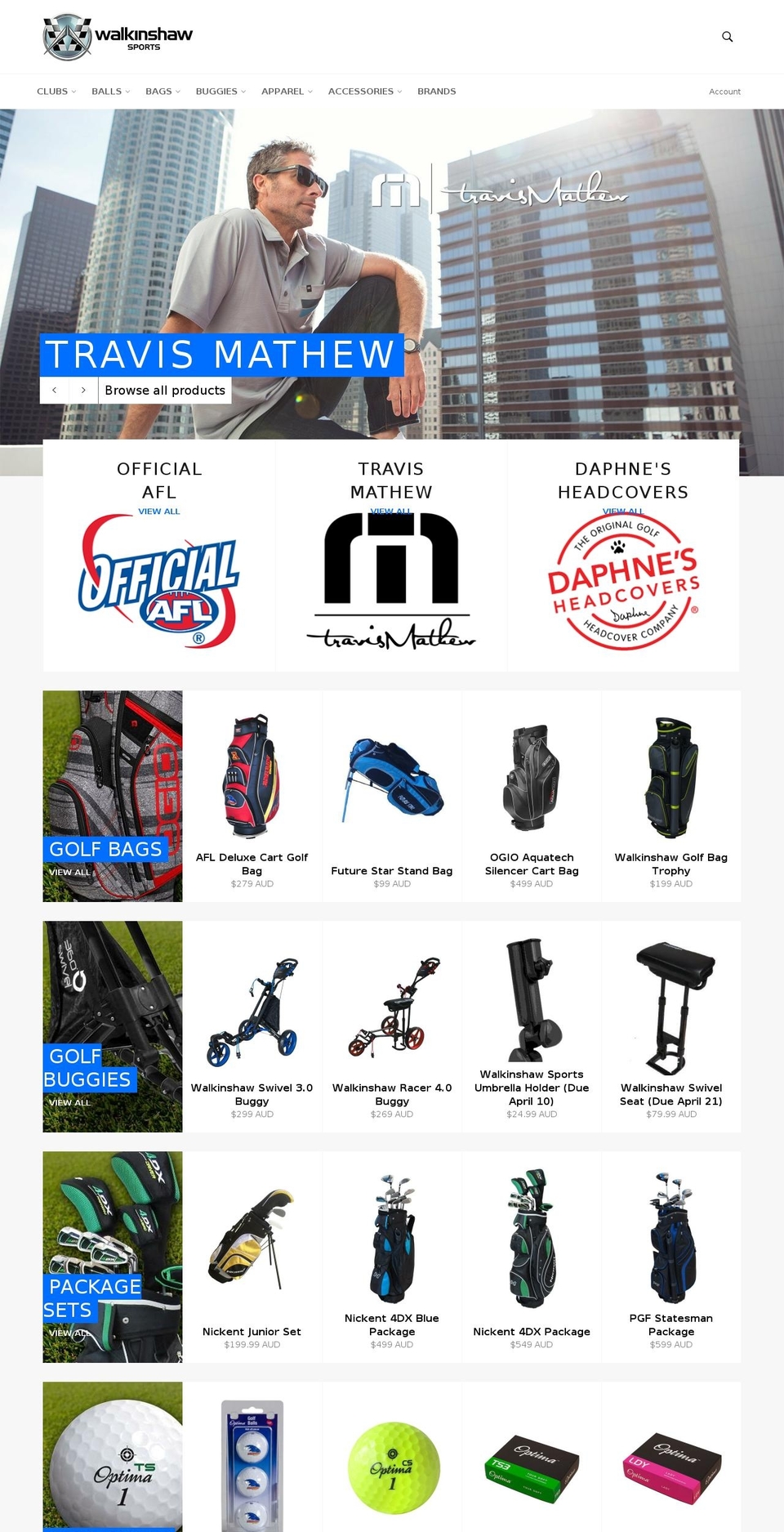 wsports.co.nz shopify website screenshot