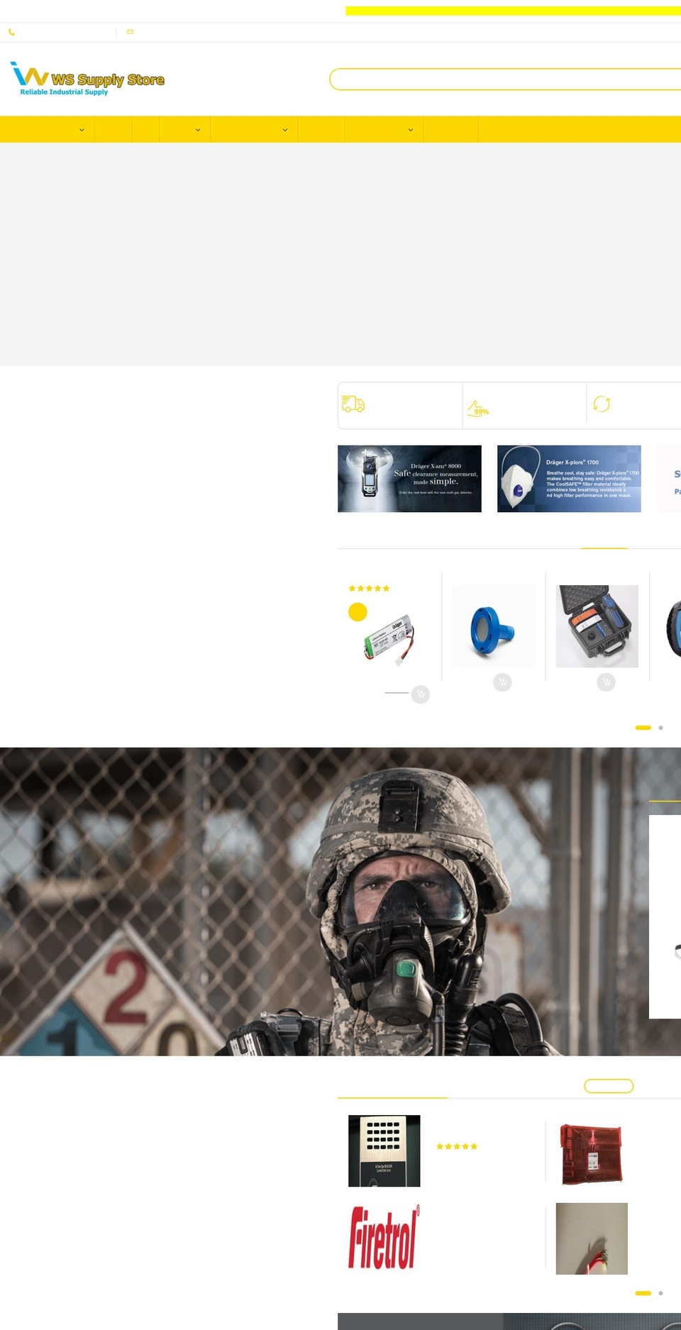 wssupplystore.com shopify website screenshot