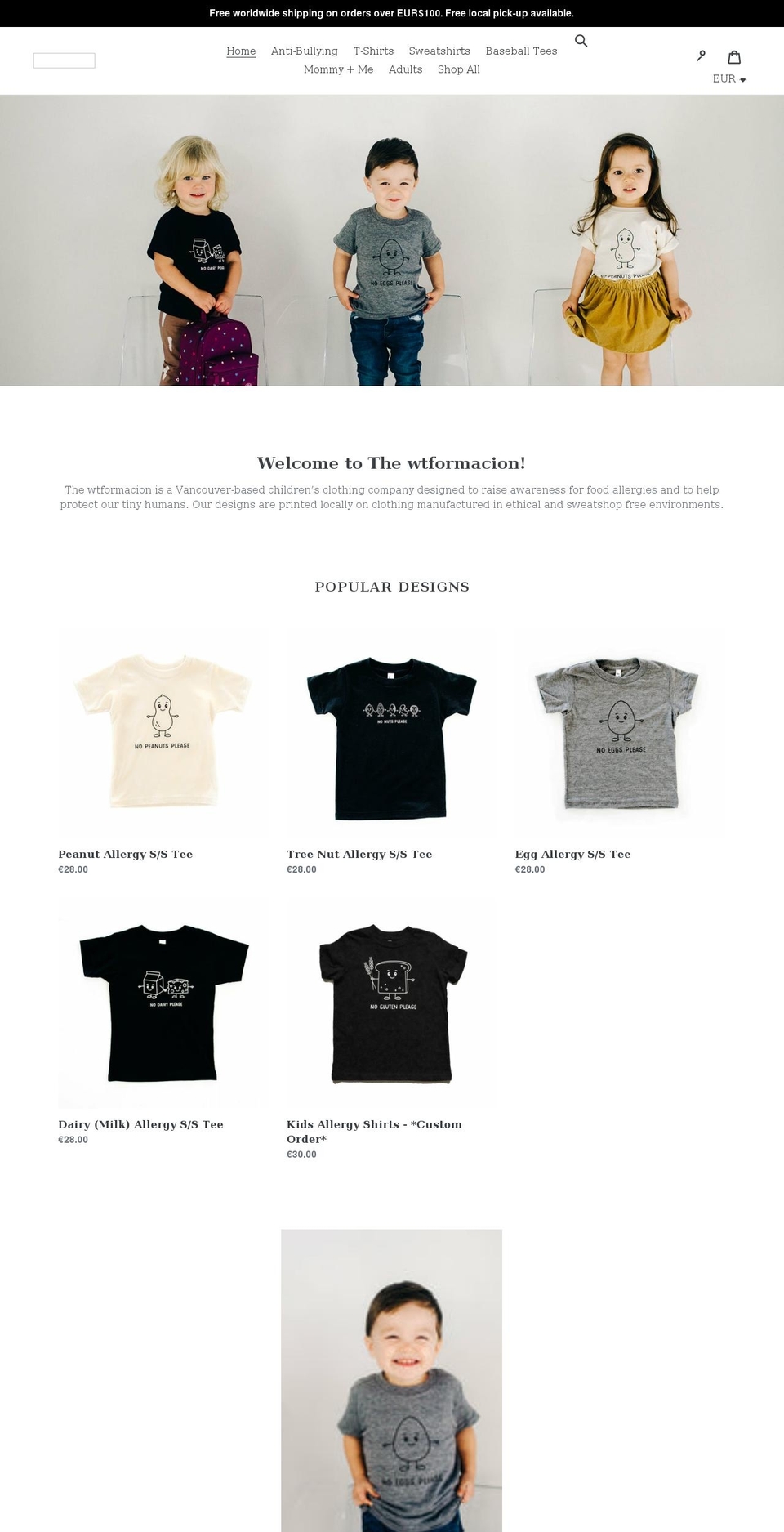 wtformacion.com shopify website screenshot