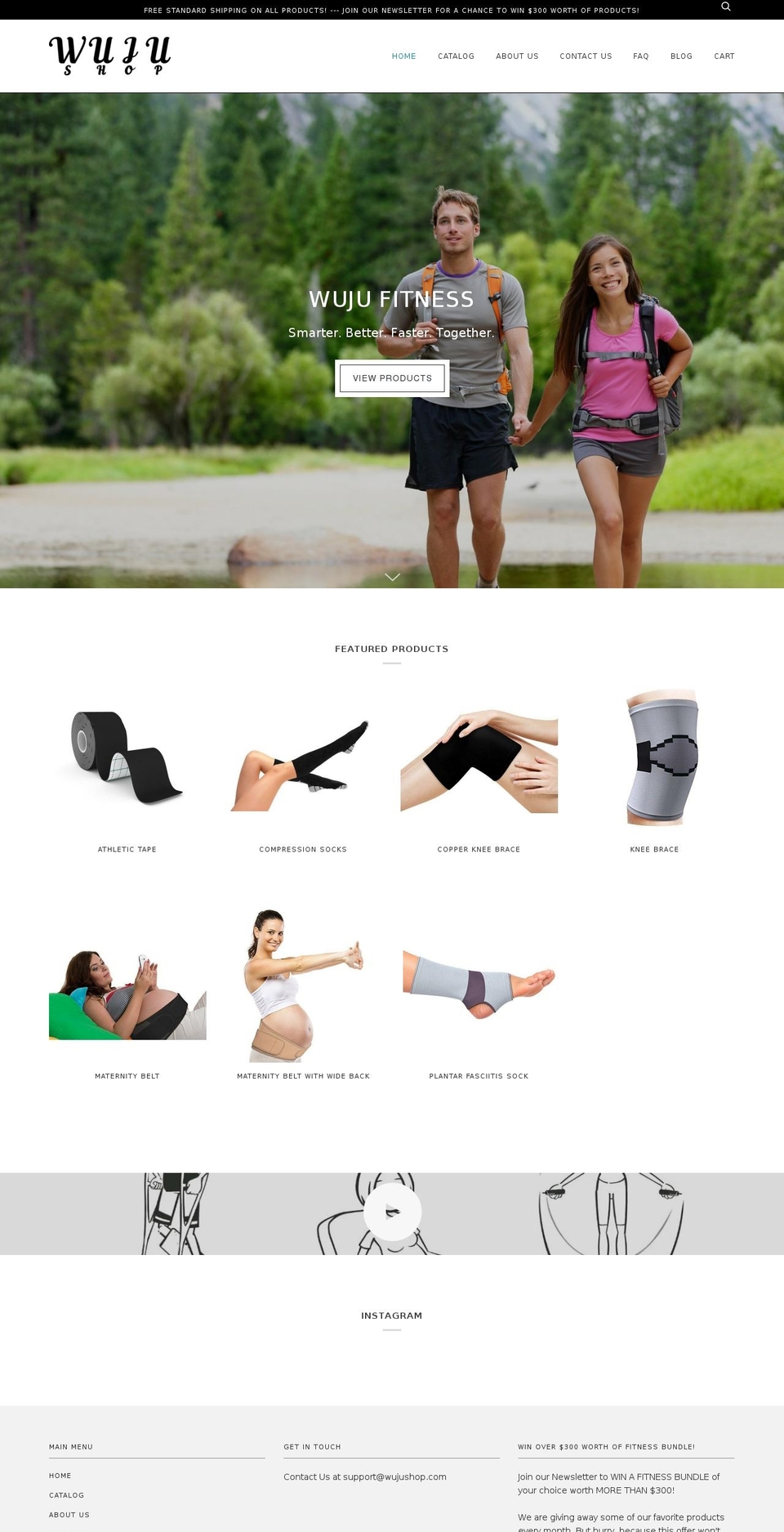 wujushop.com shopify website screenshot