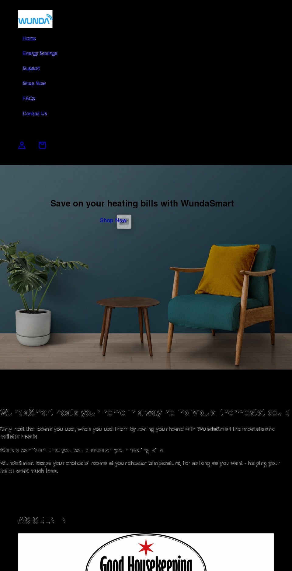 wundasmart.co.uk shopify website screenshot