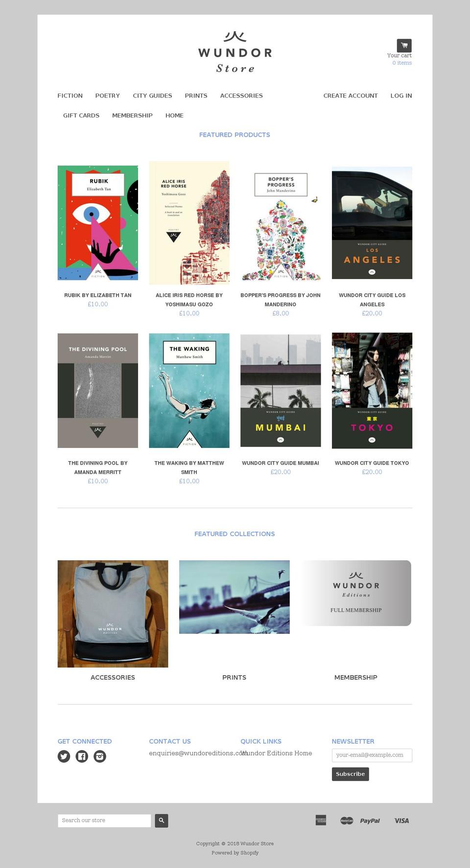 wundor-store.myshopify.com shopify website screenshot