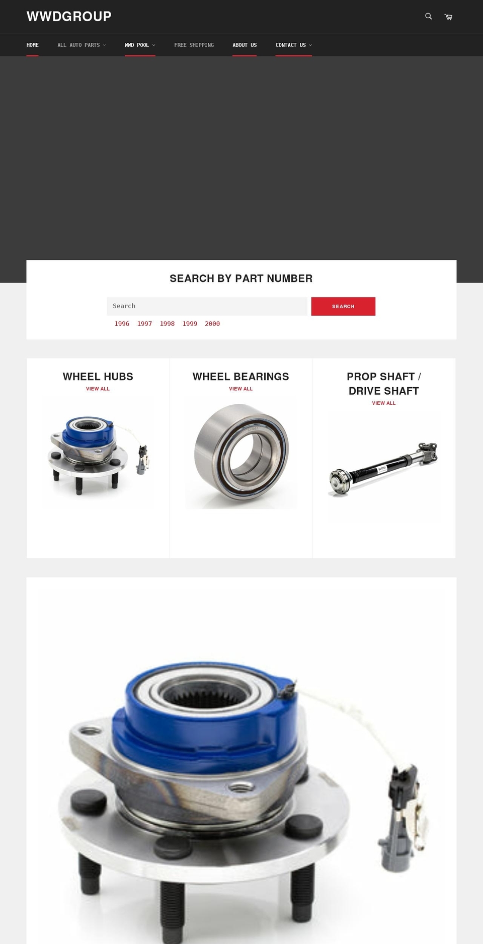 wwdgroups.com shopify website screenshot
