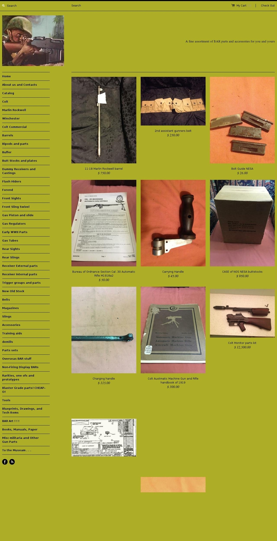 wwiibarman.com shopify website screenshot
