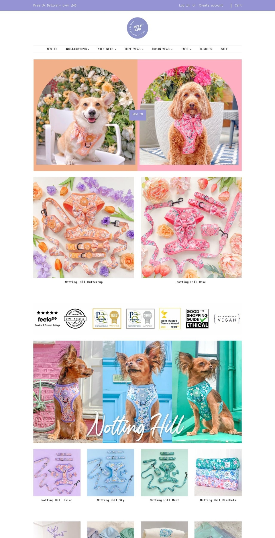 wyldcub.com shopify website screenshot