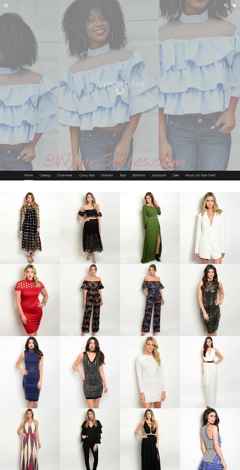 wynnstyles.com shopify website screenshot
