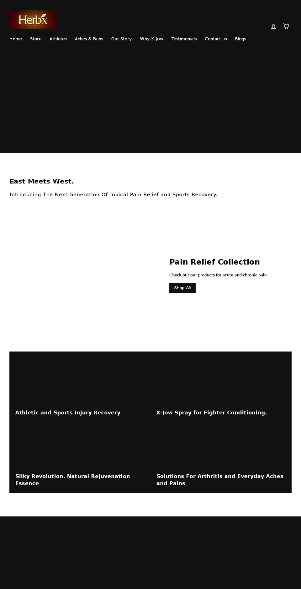 x-jow.com — Shopify storefront screenshot