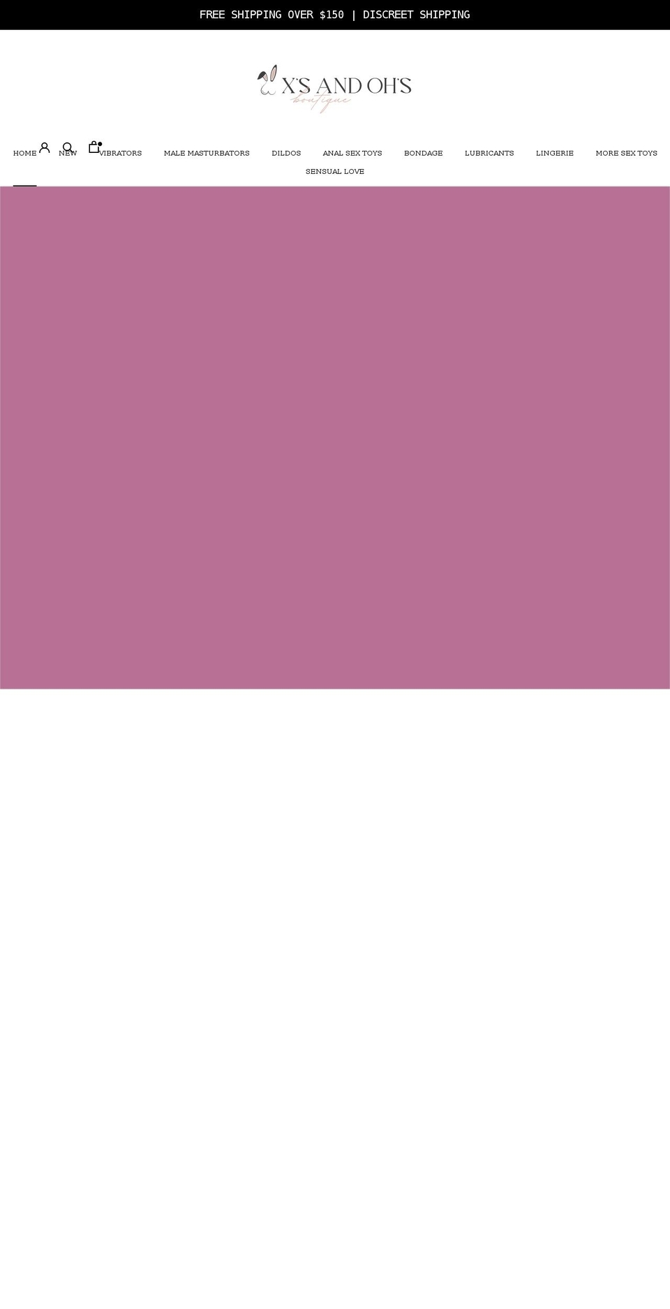 xandohs.com shopify website screenshot