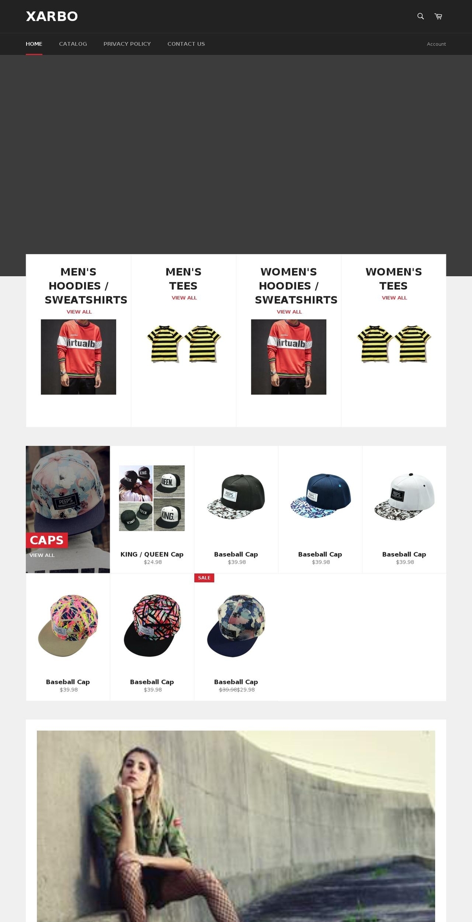 xarbo.com shopify website screenshot