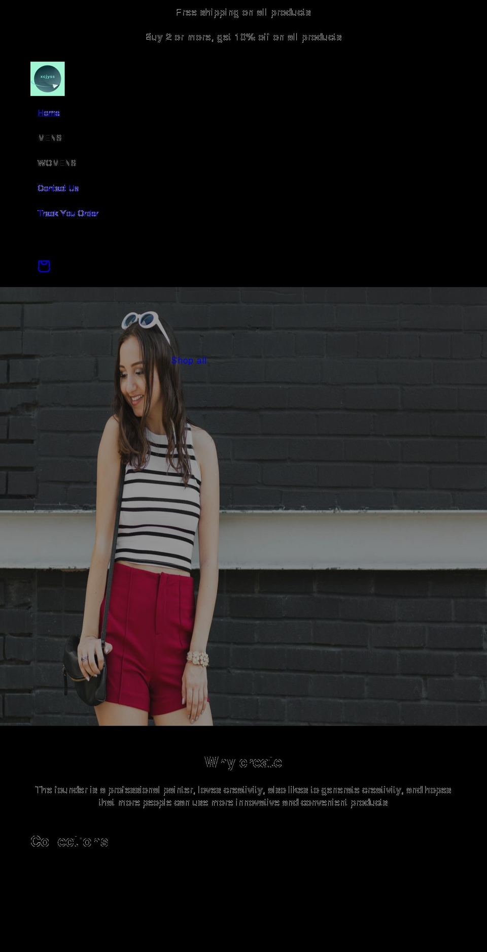 xcjyss.com shopify website screenshot