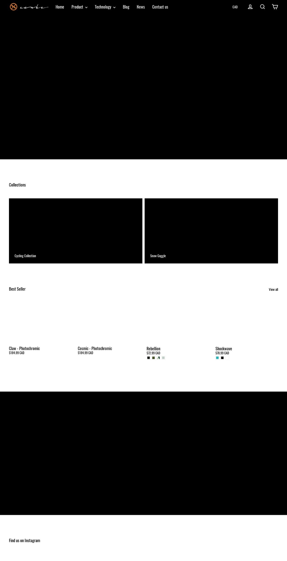 xcube-group.com — Shopify storefront screenshot
