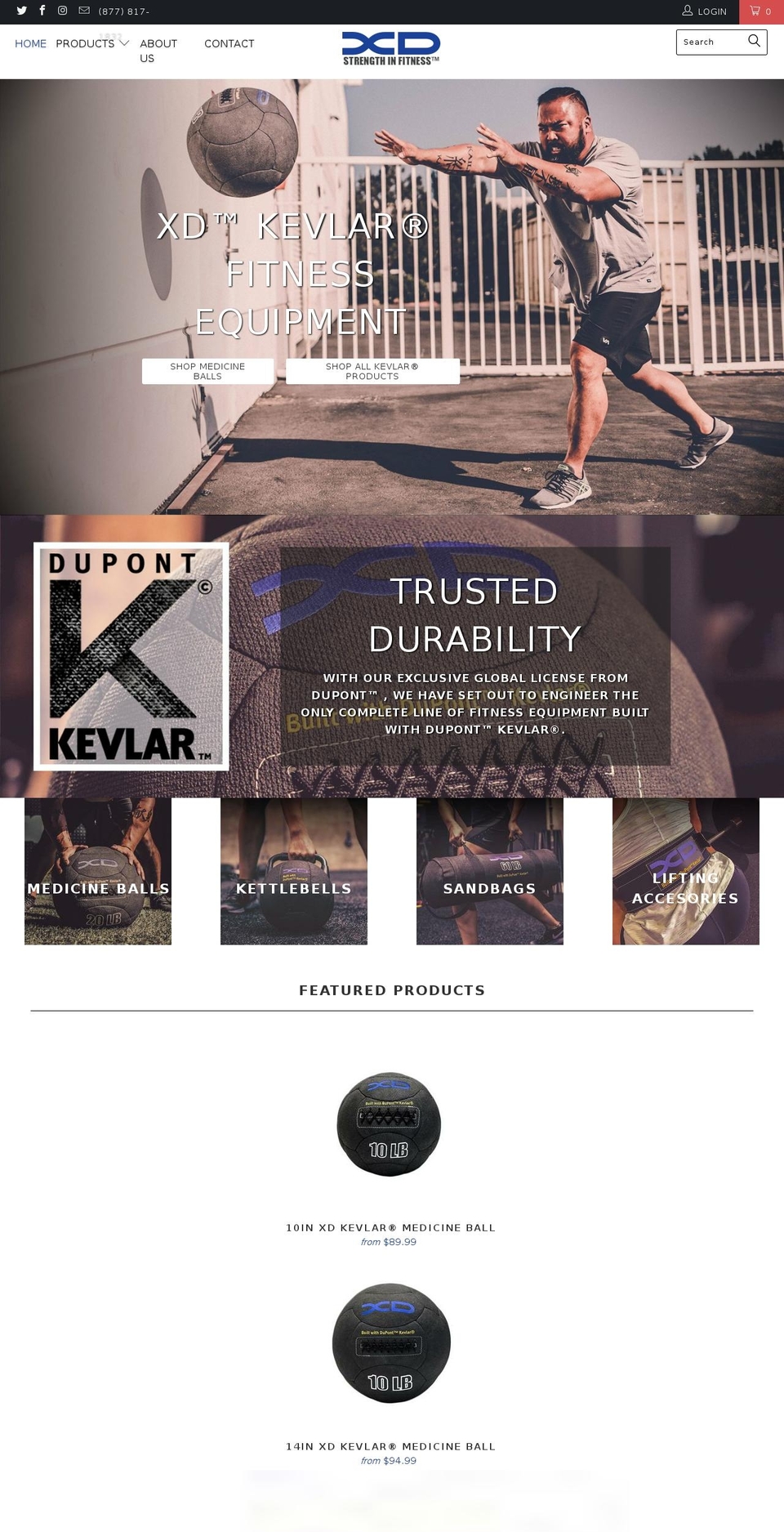 xdfit.com shopify website screenshot