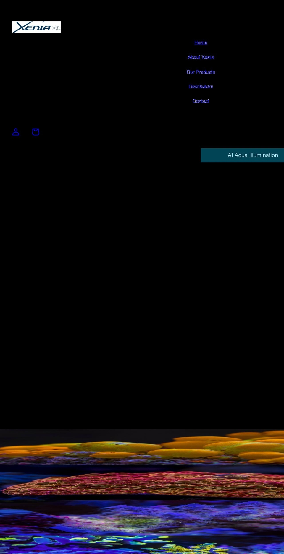 xeniainc.com shopify website screenshot