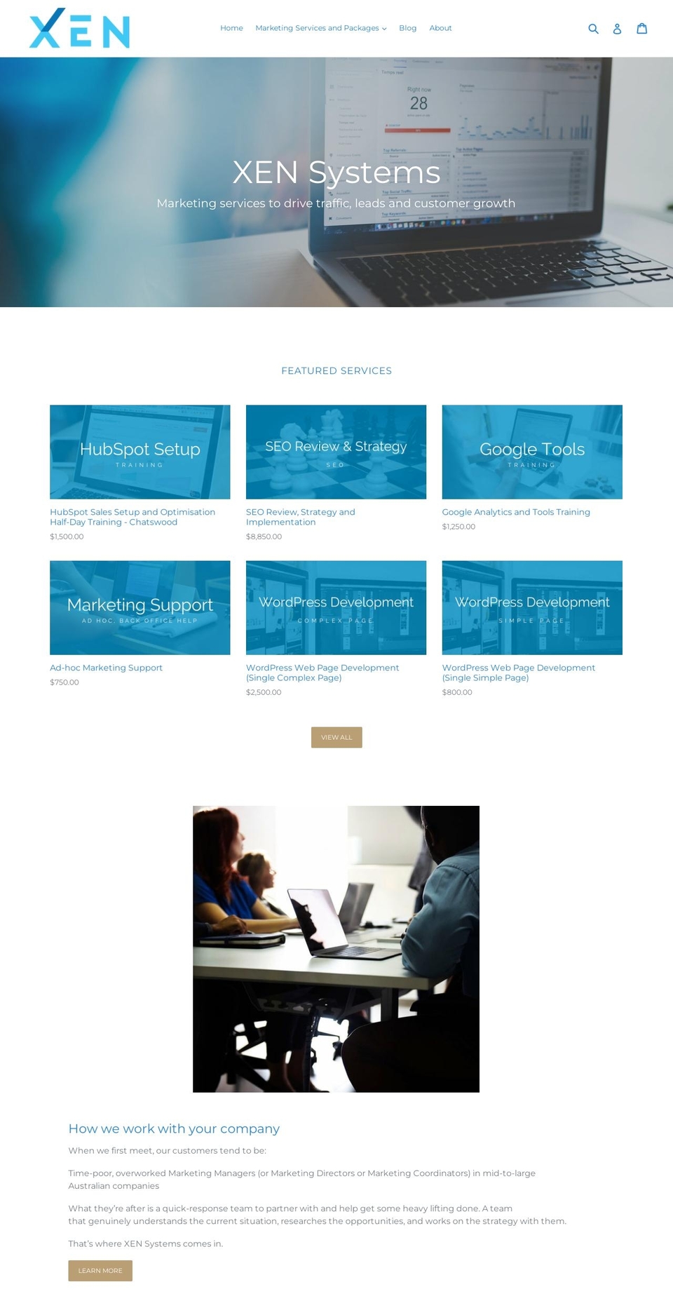 xenstore.com.au shopify website screenshot