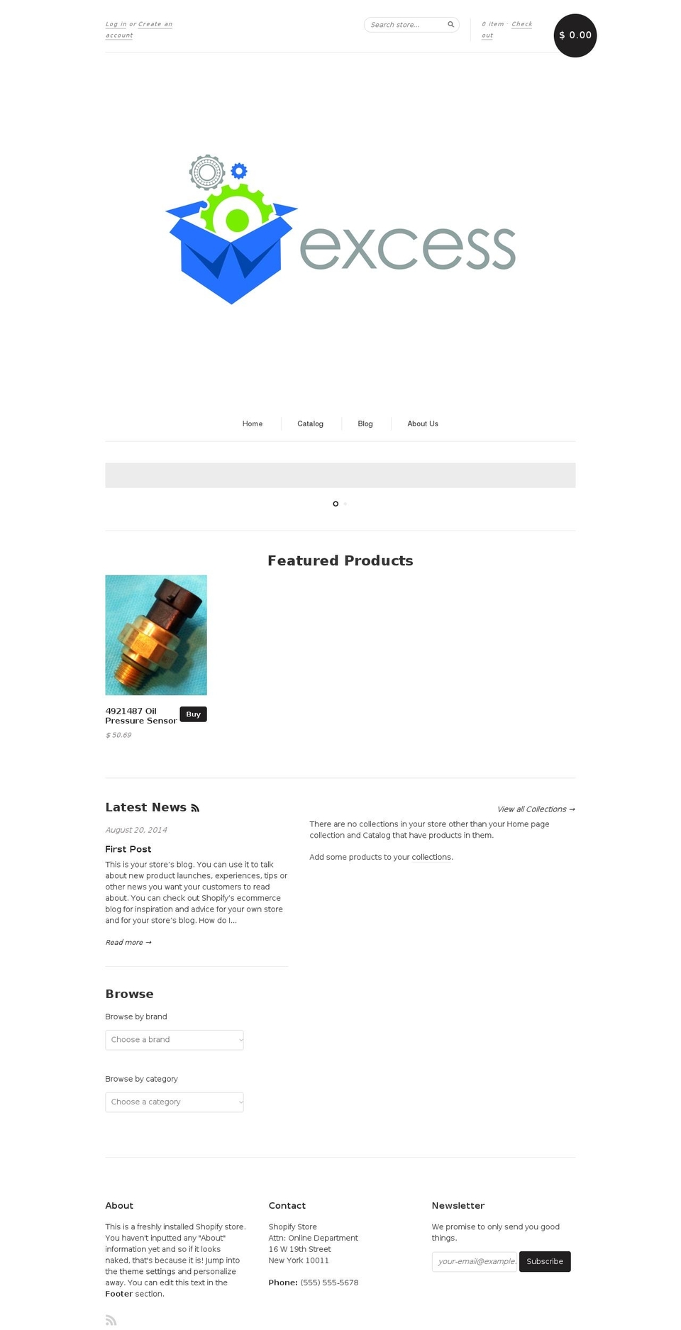 xenxer.com shopify website screenshot