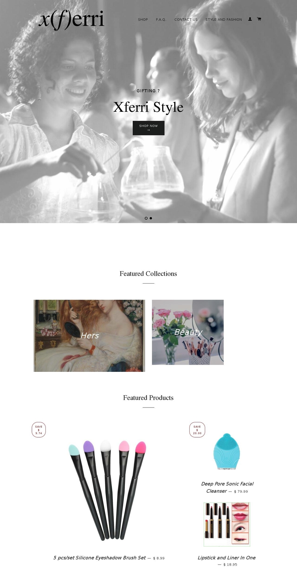 xferri.com — Shopify storefront screenshot