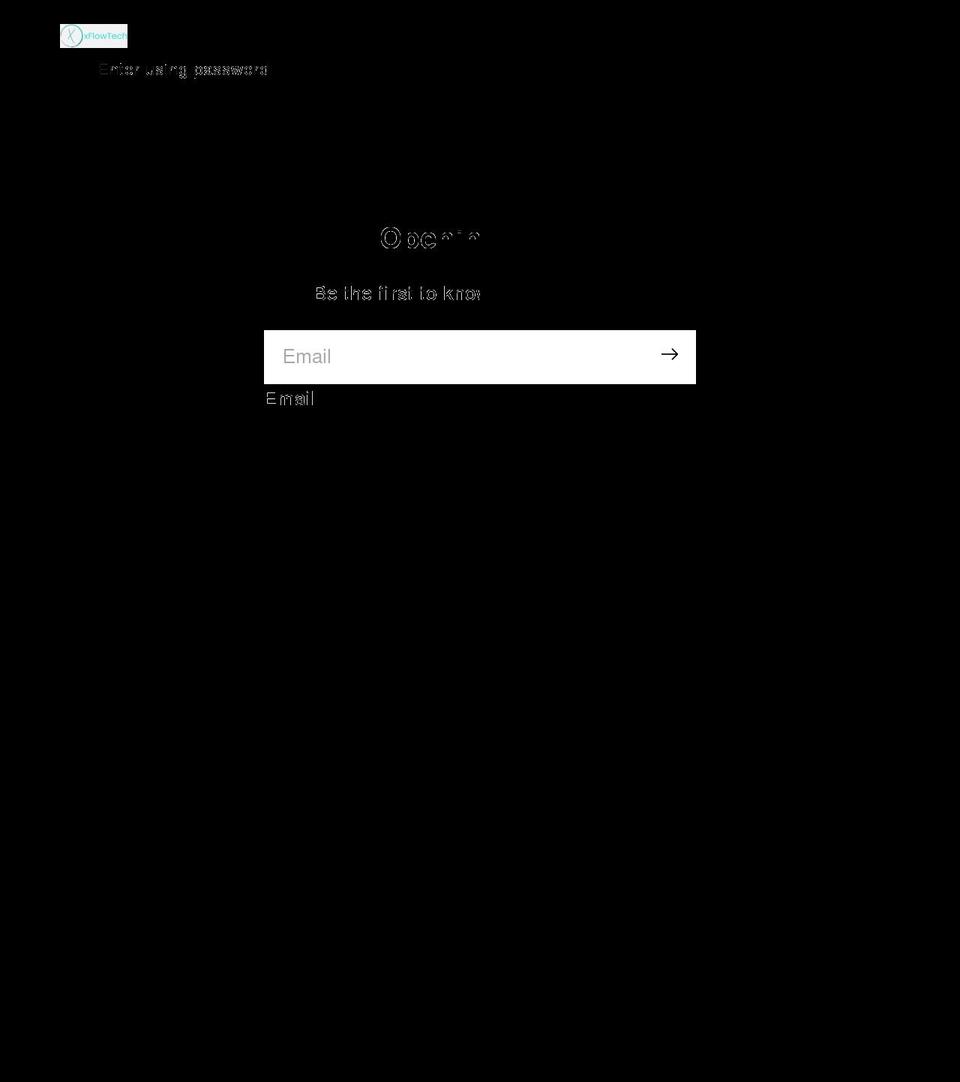xflowtech.com shopify website screenshot