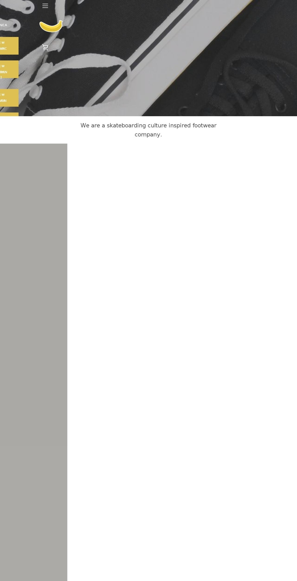 xfycxfootwear.com — Shopify storefront screenshot
