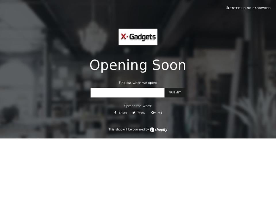 xgadgets.nl shopify website screenshot