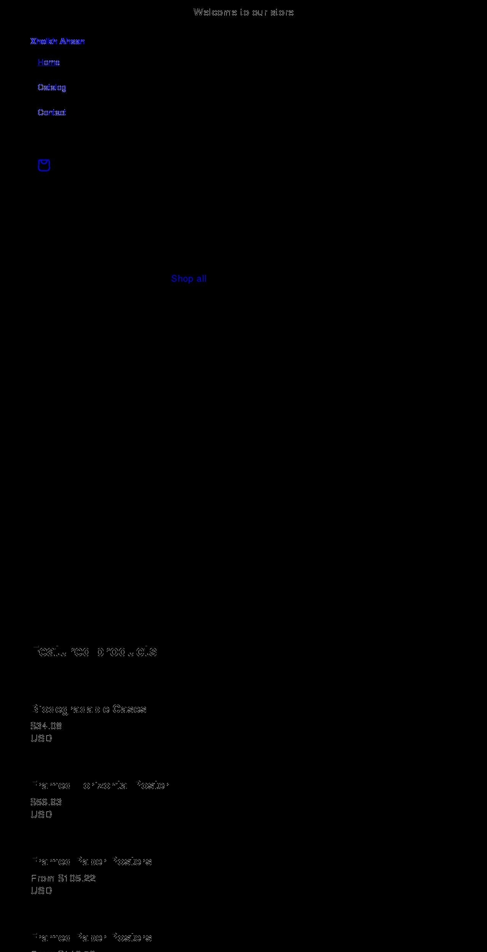 xheikh.com shopify website screenshot