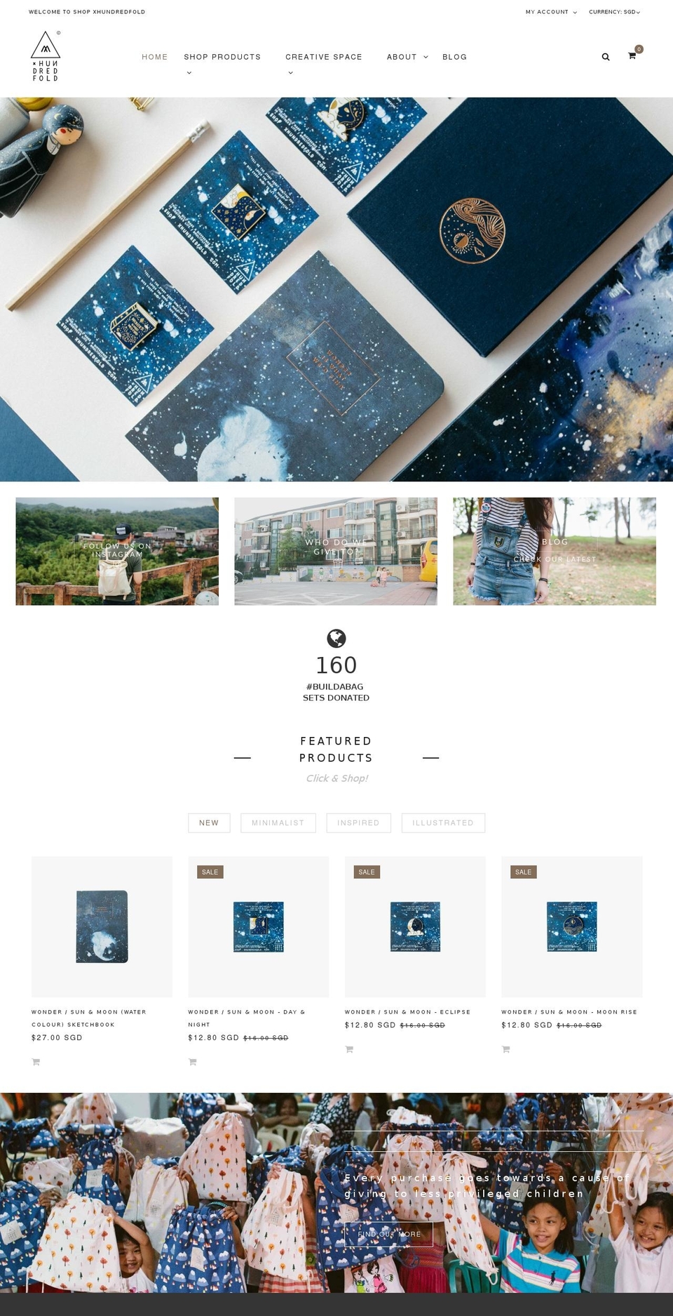 bazien-layout-1 Shopify theme site example xhundredfold.com