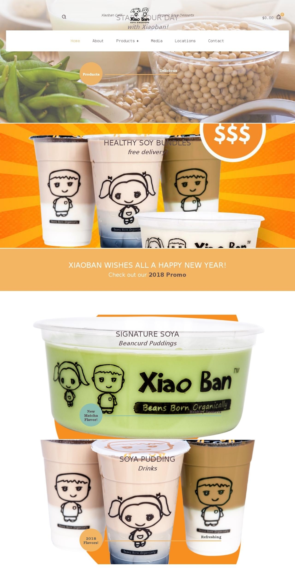 xiaoban.com.sg shopify website screenshot