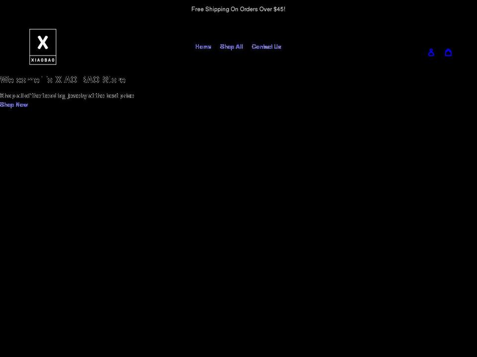 xiaobaostore.com shopify website screenshot