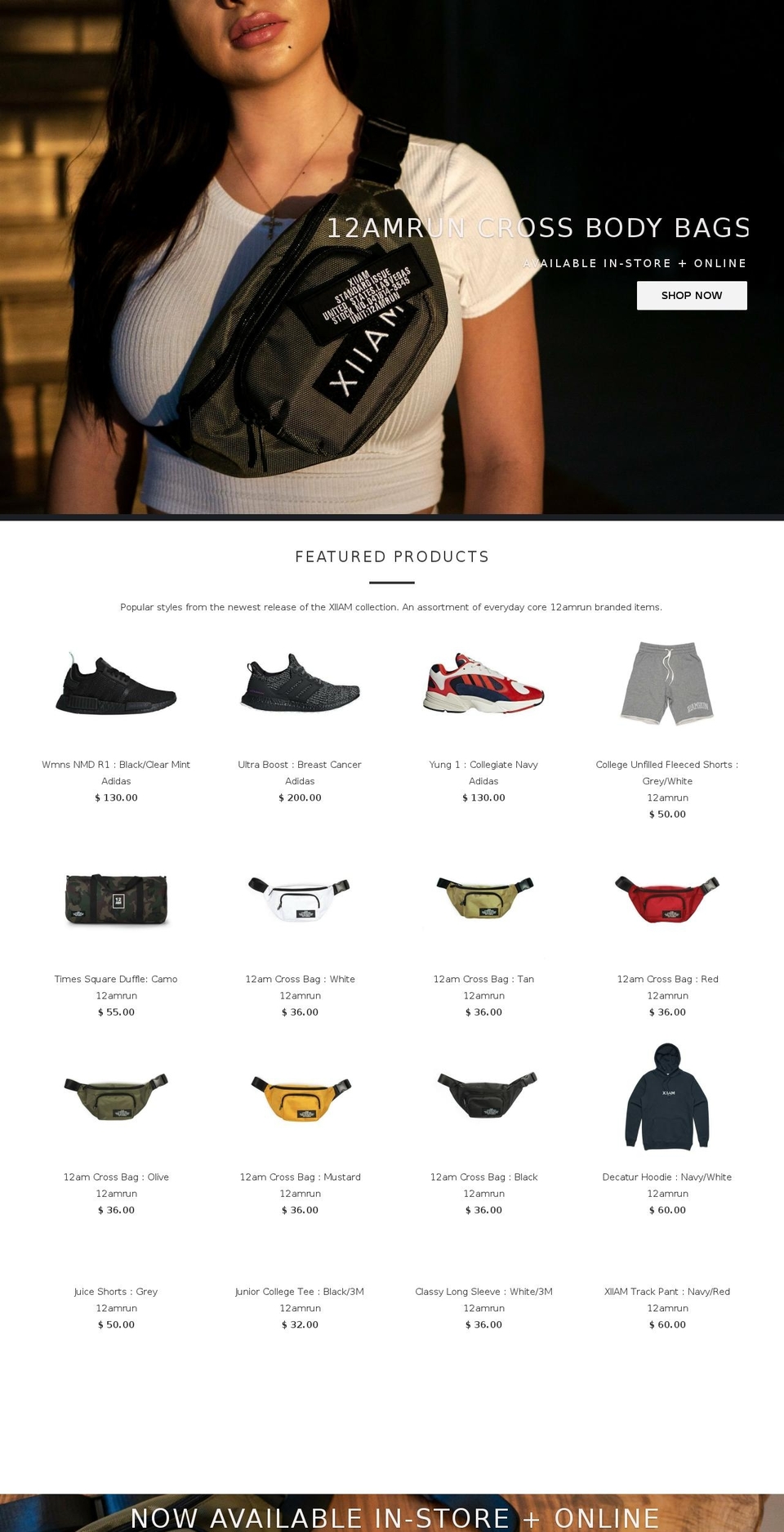 xiiam.com — Shopify storefront screenshot