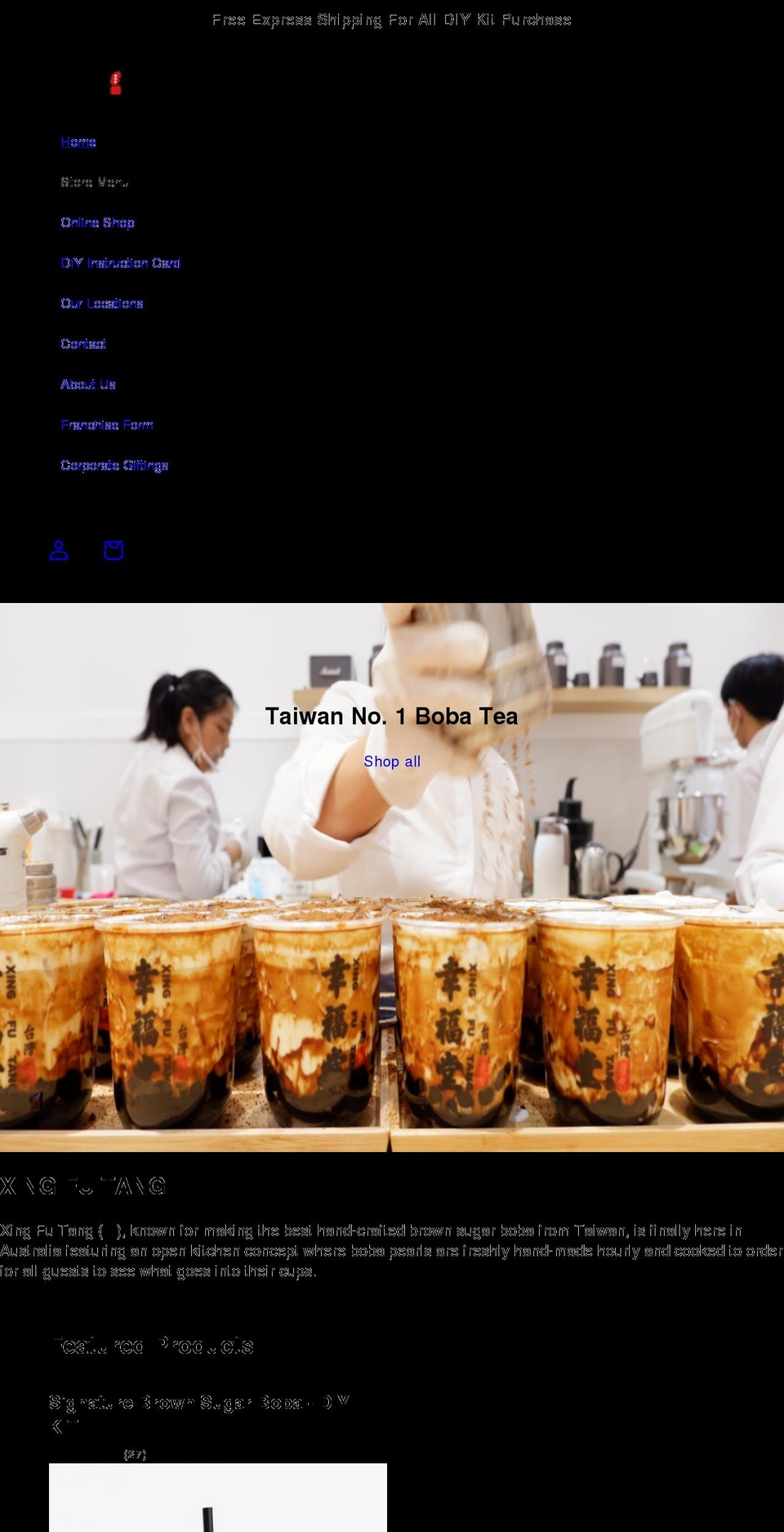 xingfutang.com.au shopify website screenshot