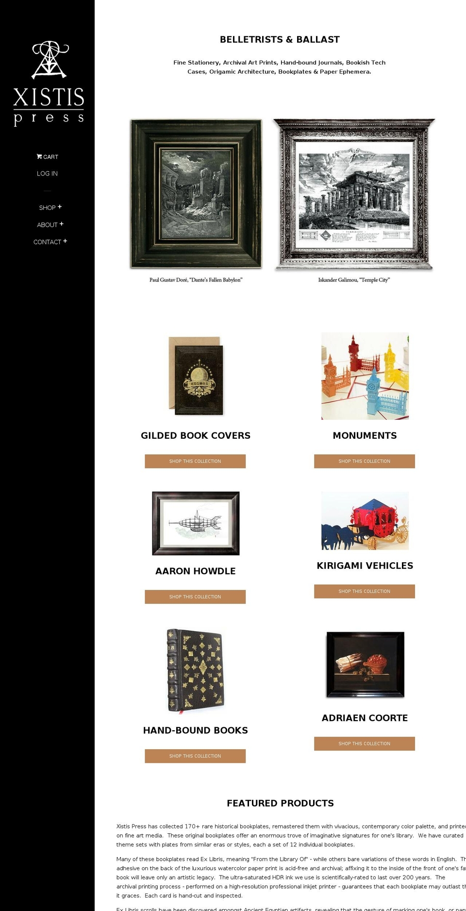 xistis.com shopify website screenshot
