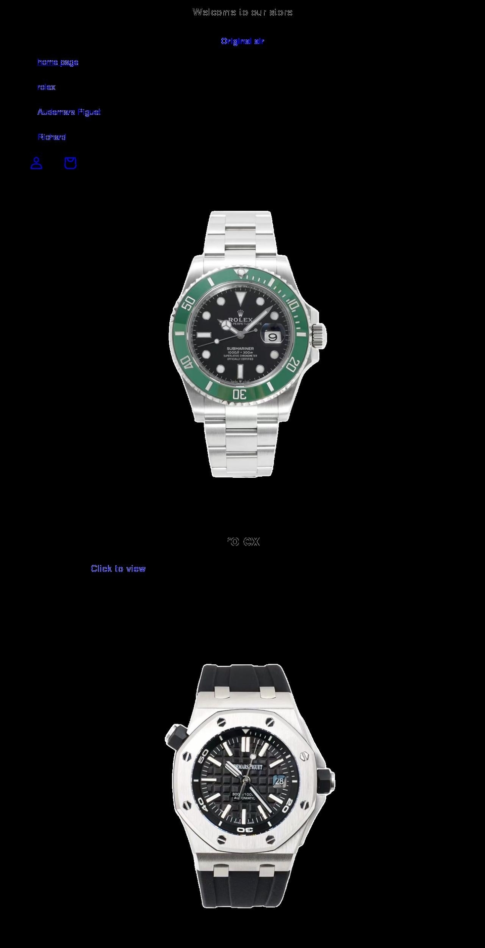 xjcos.com shopify website screenshot