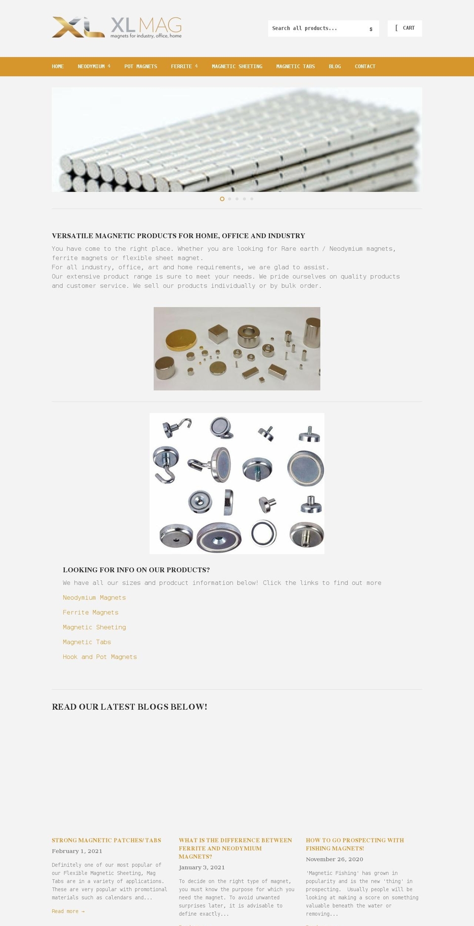xlmag.com.au shopify website screenshot