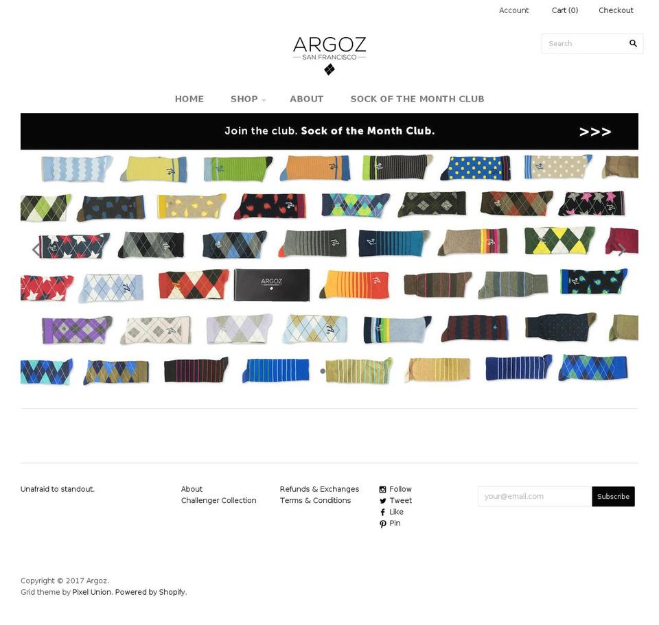 xlsock.com shopify website screenshot