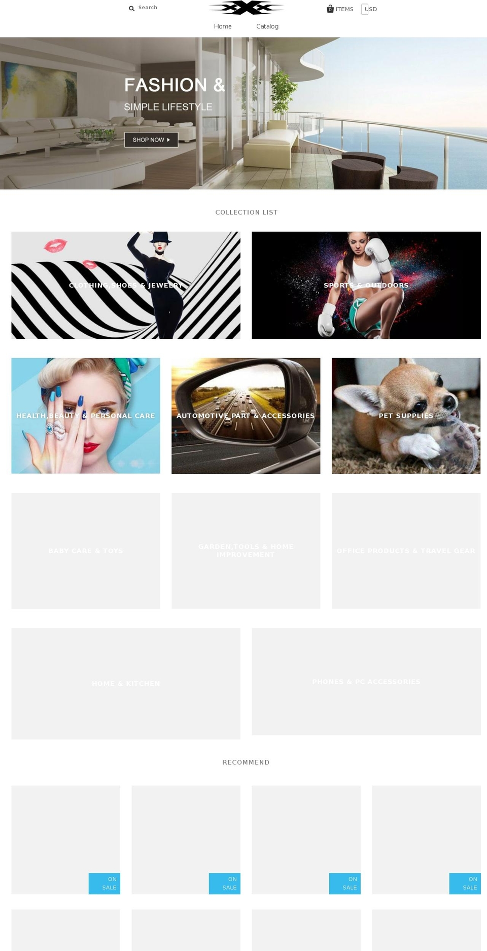 xmadness.com — Shopify storefront screenshot