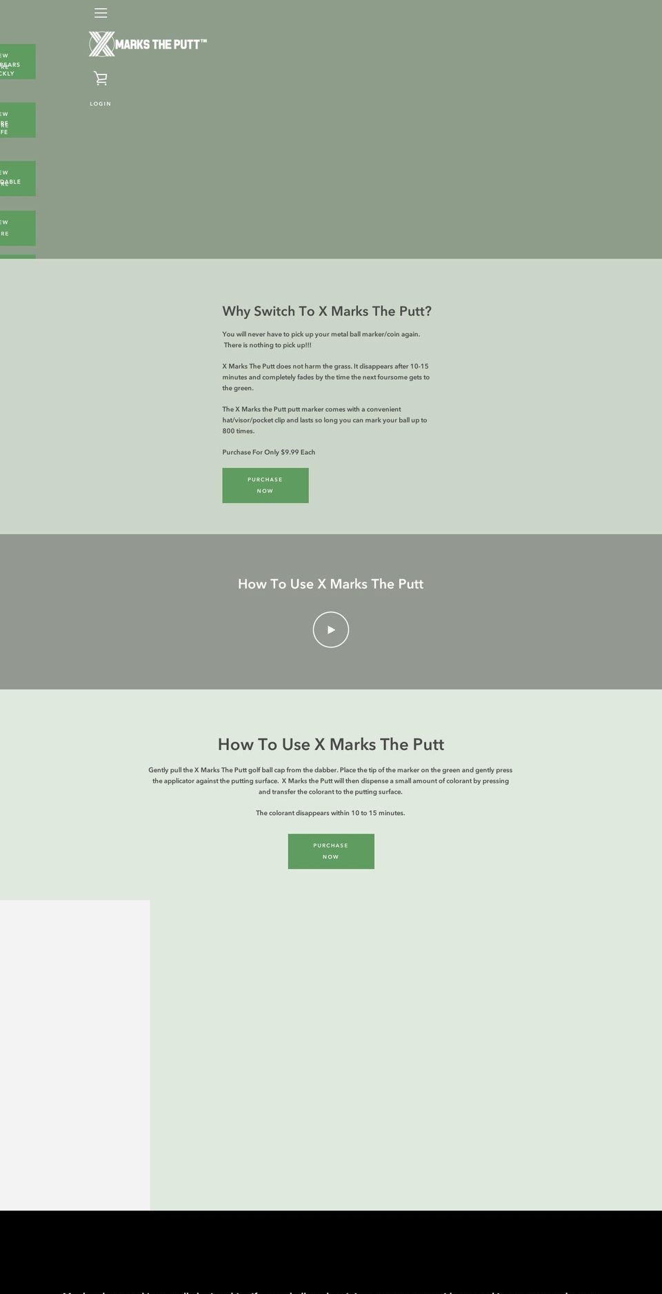 Narrative - HC - 13 Jul '18 Shopify theme site example xmarkstheputt.com