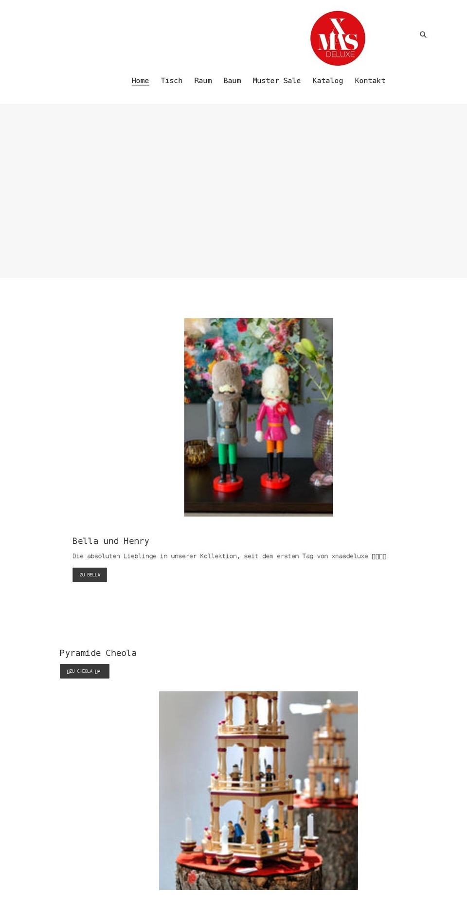 xmasdeluxe.com shopify website screenshot