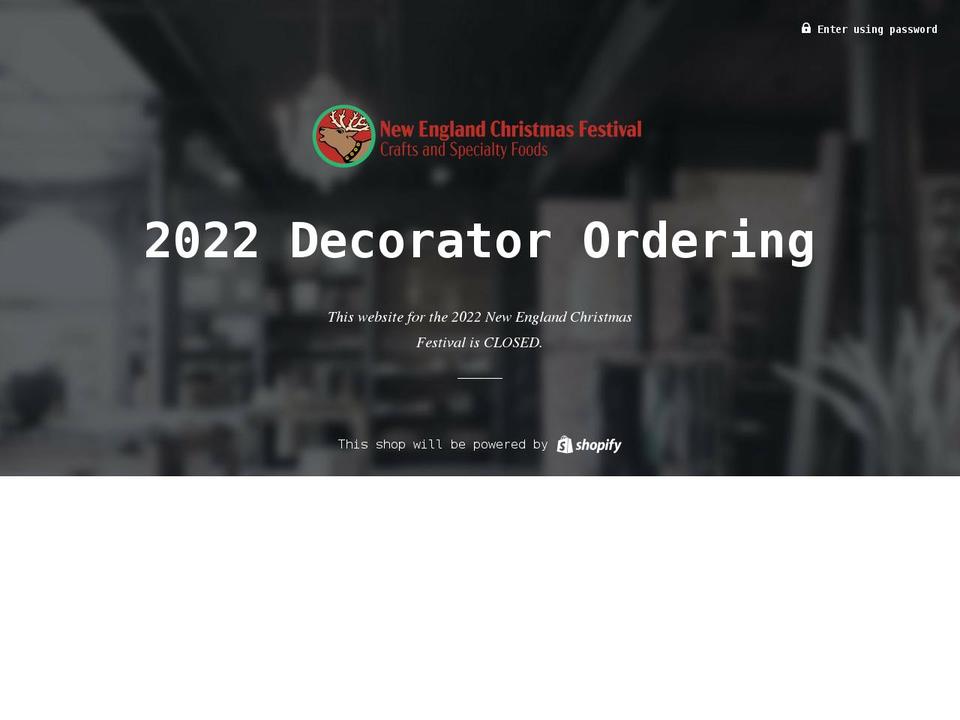 xmasfest.shop shopify website screenshot