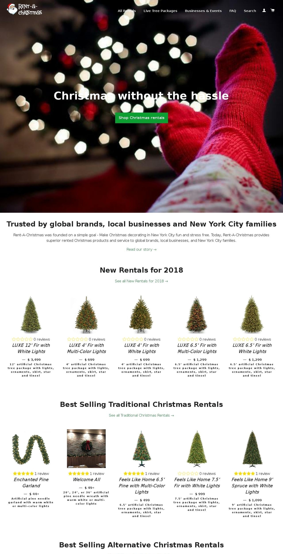 xmasinabox.com shopify website screenshot