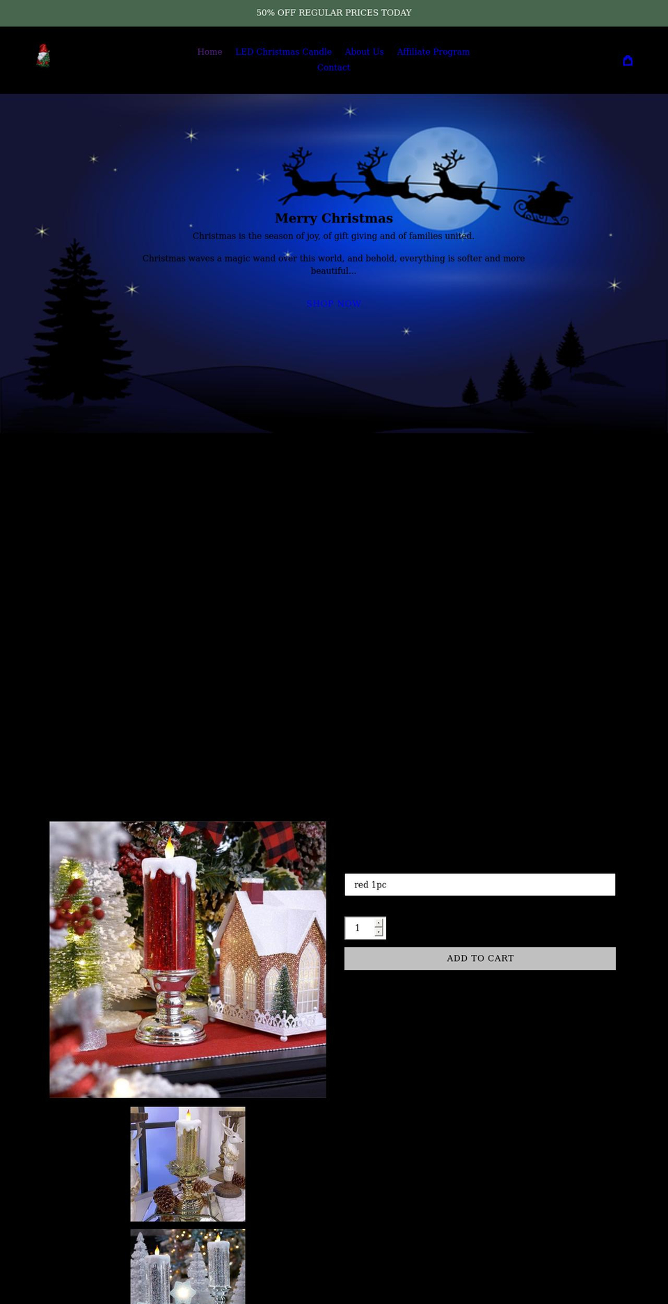 xmasplay.com shopify website screenshot