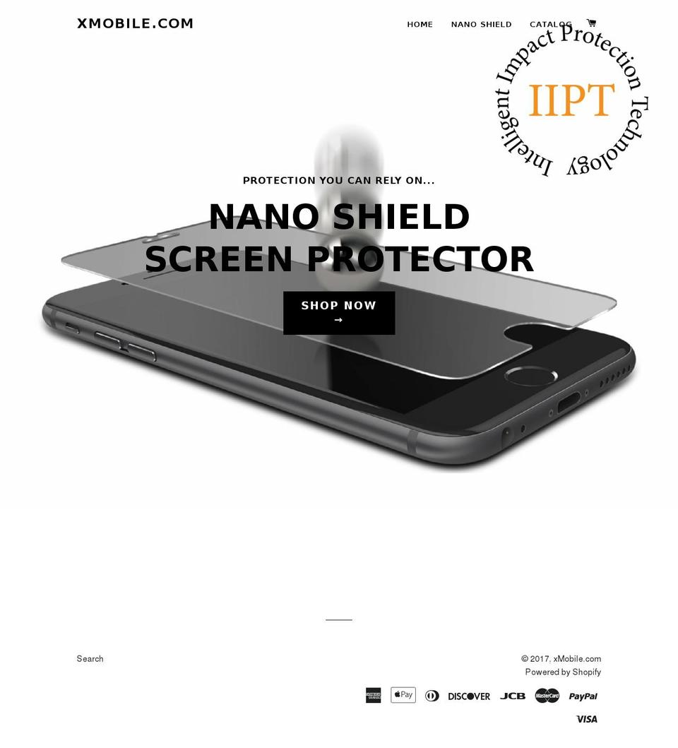 xmobile.com shopify website screenshot