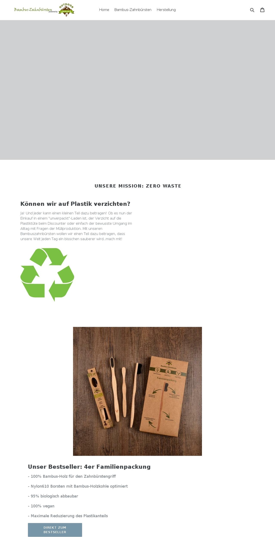 xn--bambus-zahnbrste-uzb.net shopify website screenshot