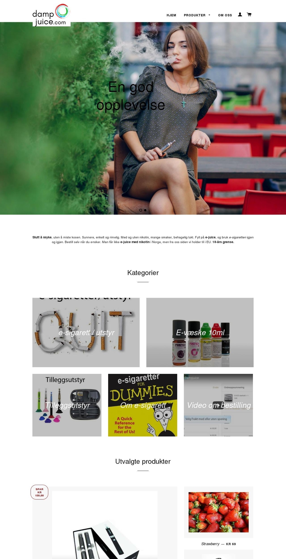 dampjuice.com Shopify theme site example xn--elektroniskryk-1qb.com