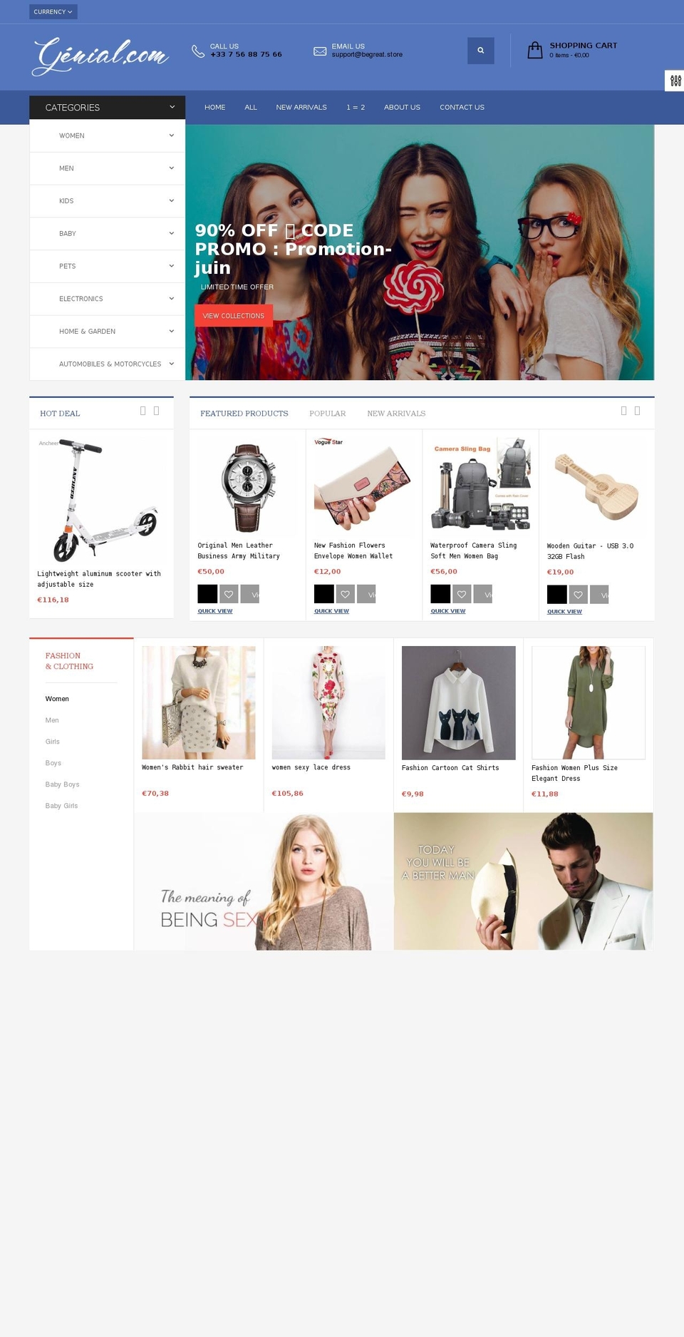 BEGREAT - FINAL Shopify theme site example xn--gnial-bsa.com