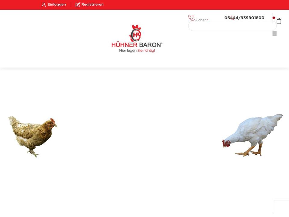 Hühnerbaron Live-Version Shopify theme site example xn--hhnerbaron-9db.de