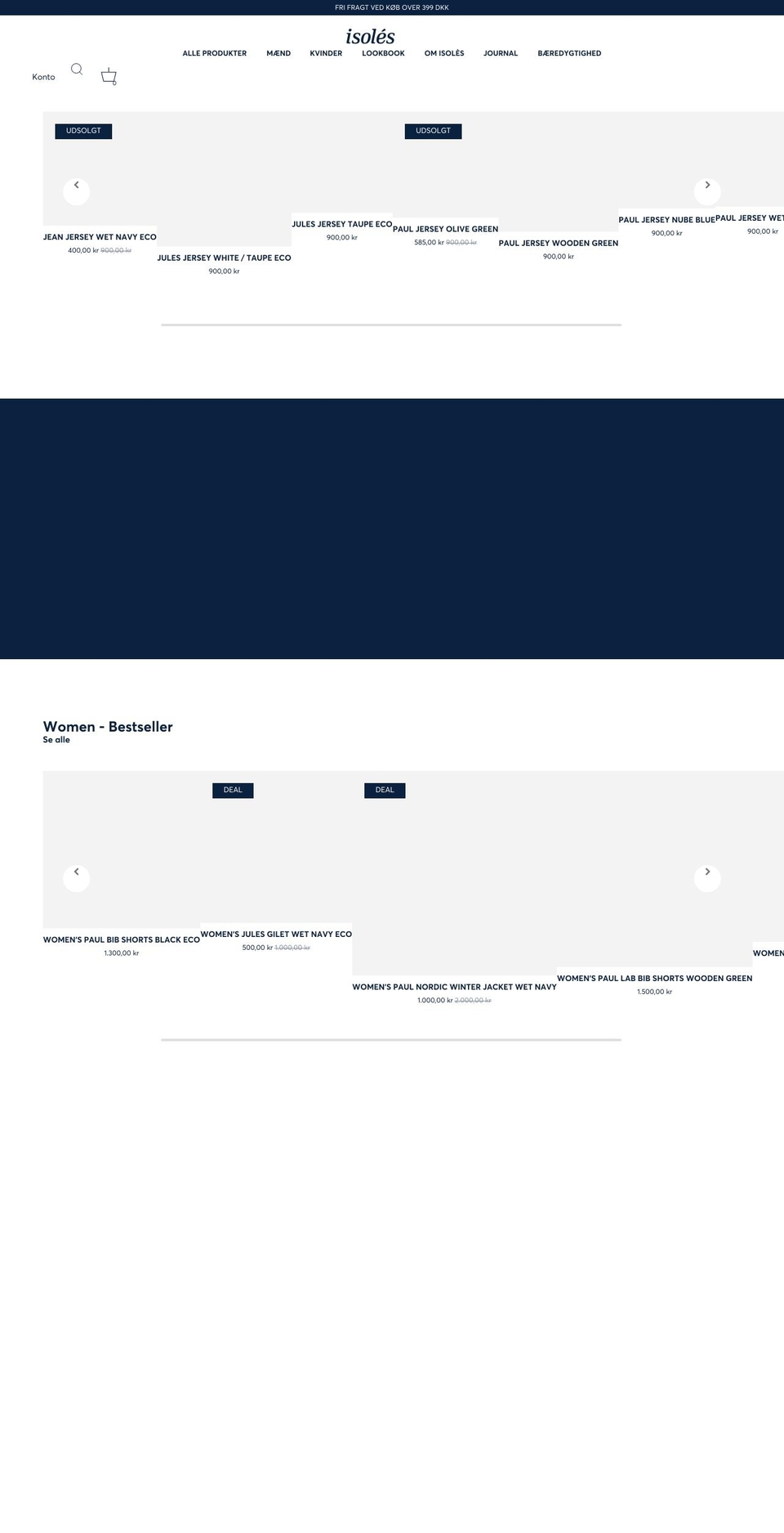 xn--isols-esa.com — Shopify storefront screenshot