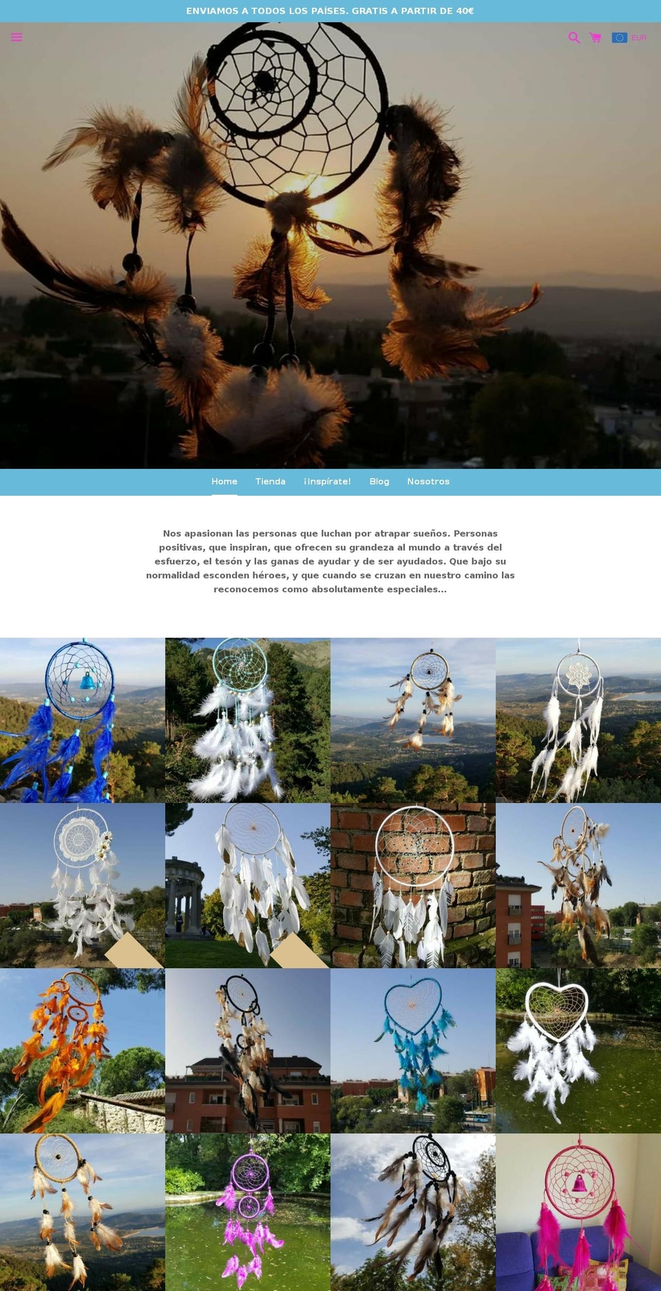 xn--losatrapasueos-1nb.com shopify website screenshot